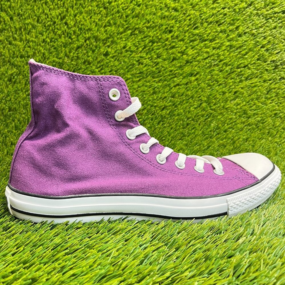 Converse Chuck Taylor All Star High Mens Size 9.5 Purple Athletic Shoes Sneakers